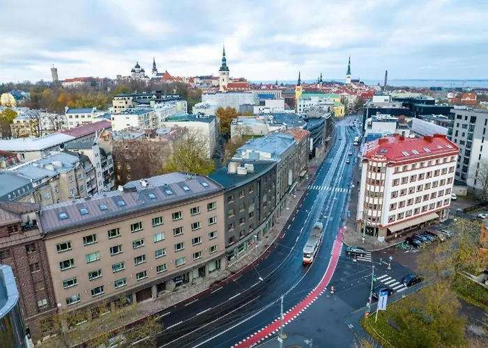 Center Bright For 2 People Apartamento Tallin